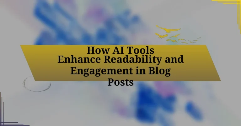 How AI Tools Enhance Readability and Engagement in Blog Posts